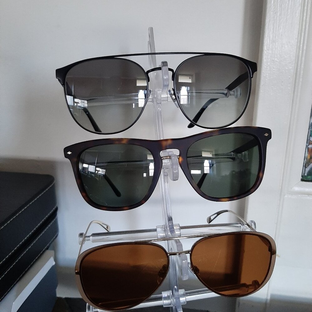 Giorgio Armani AR8107 53" Polarized Havana Sunglasses